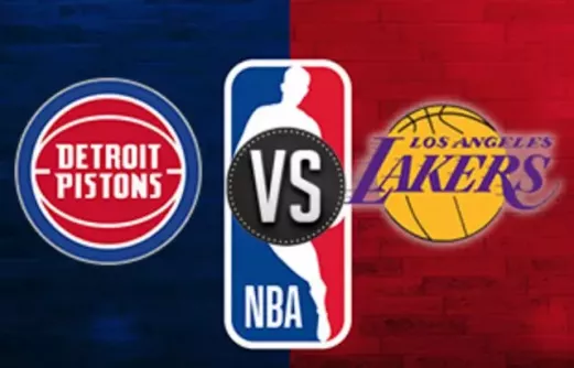 Detroit Pistons vs Los Angeles Lakers Live Stream