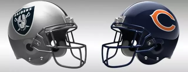 Oakland Raiders vs Chicago Bears Live Stream